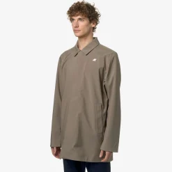 Best K-Way BENNY BONDED JERSEY Beigetaupe