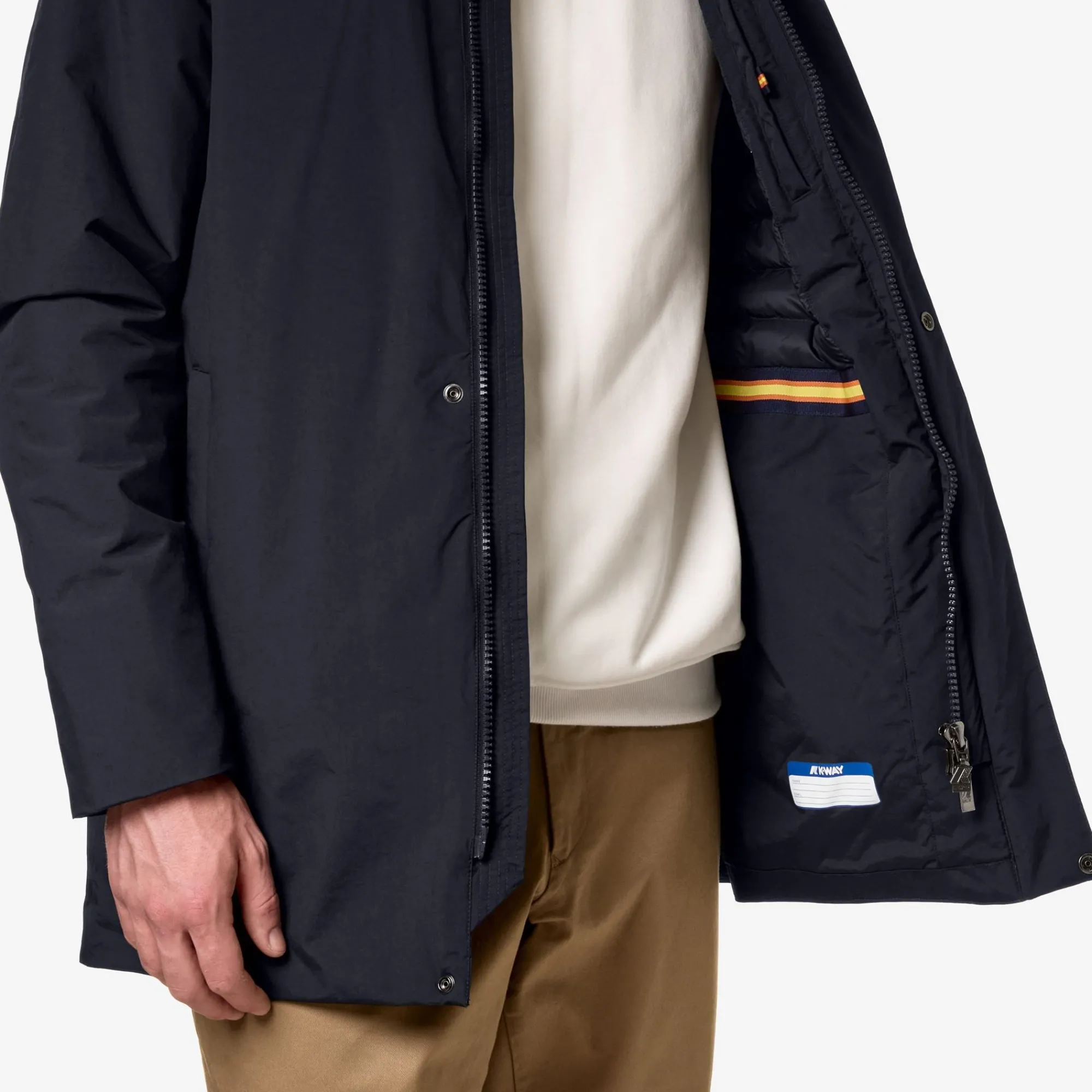 Outlet K-Way BENNY WARM OTTOMAN Bluedepth