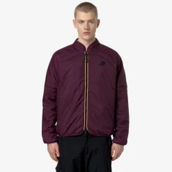 Outlet K-Way BESSANS Whiteg-violetdkpurple