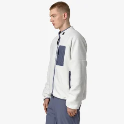 Clearance K-Way BESSANS Whiteg-greyblueavio