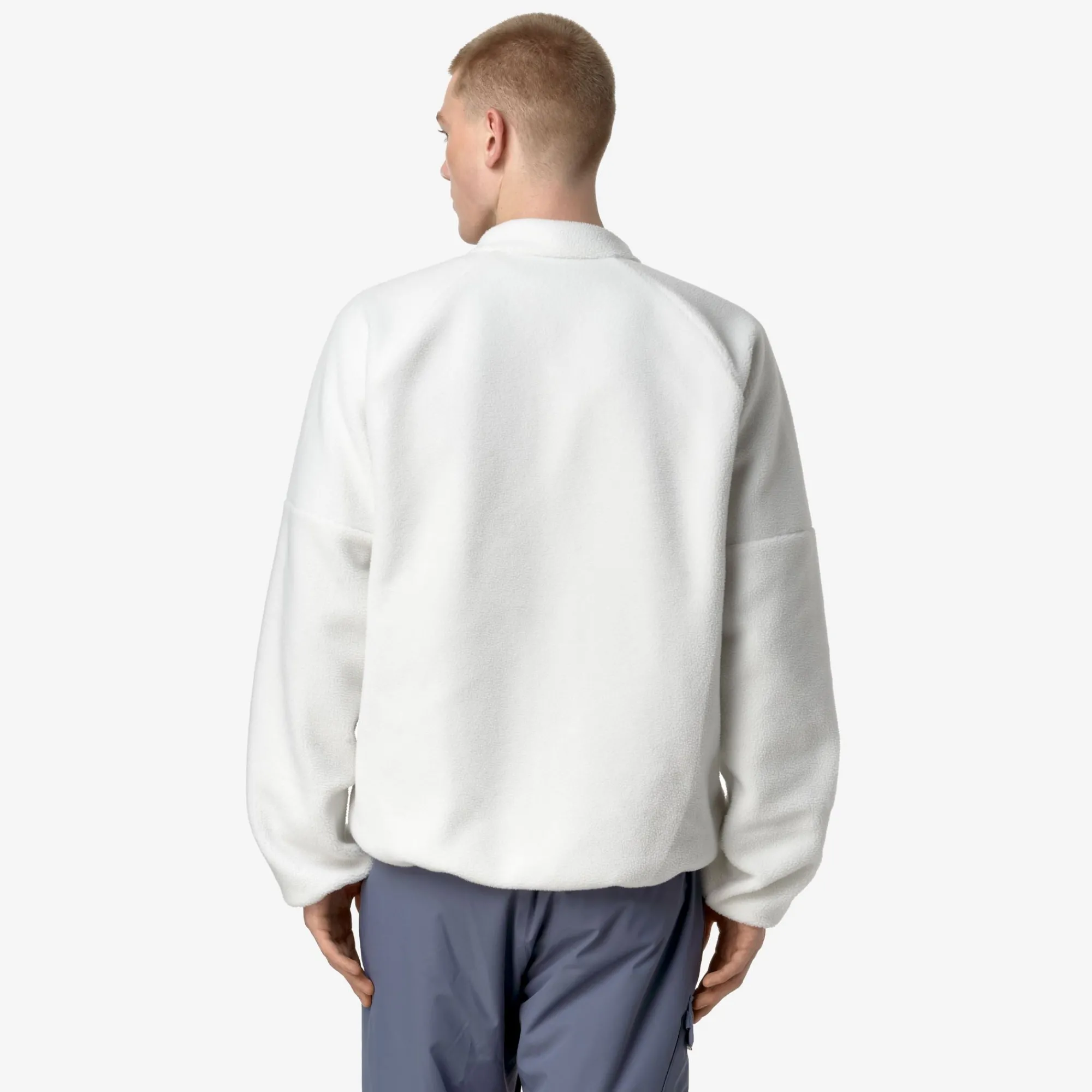 Clearance K-Way BESSANS Whiteg-greyblueavio