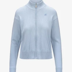 Outlet K-Way BETINNE COTTON CASHMERE Blueballad