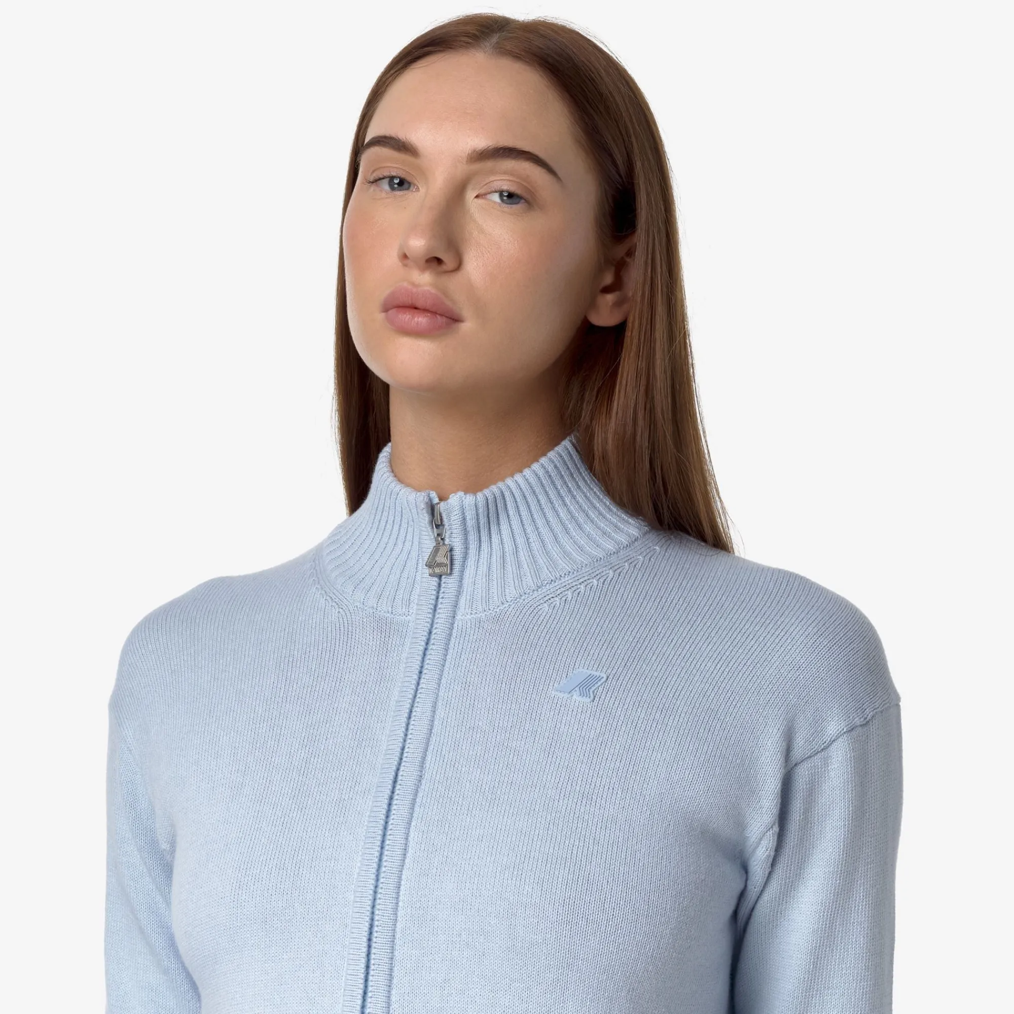 Outlet K-Way BETINNE COTTON CASHMERE Blueballad