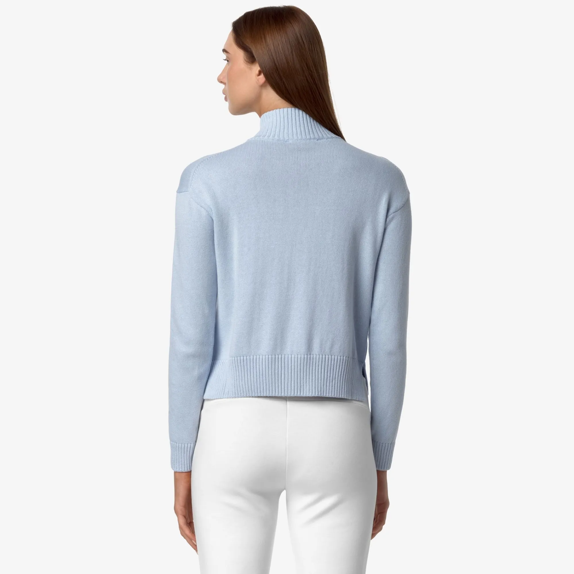 Outlet K-Way BETINNE COTTON CASHMERE Blueballad