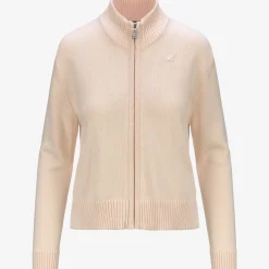 Discount K-Way BETINNE COTTON CASHMERE Pinkdirty