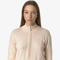 Discount K-Way BETINNE COTTON CASHMERE Pinkdirty
