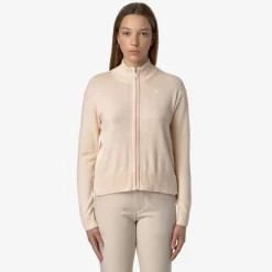 Discount K-Way BETINNE COTTON CASHMERE Pinkdirty