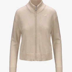 Hot K-Way BETINNE COTTON CASHMERE Beige