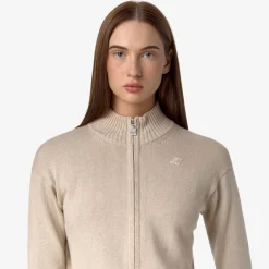 Hot K-Way BETINNE COTTON CASHMERE Beige