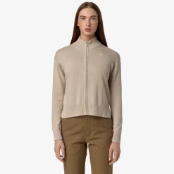 Hot K-Way BETINNE COTTON CASHMERE Beige