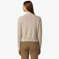 Hot K-Way BETINNE COTTON CASHMERE Beige