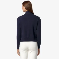 Hot K-Way BETINNE COTTON CASHMERE Bluedk