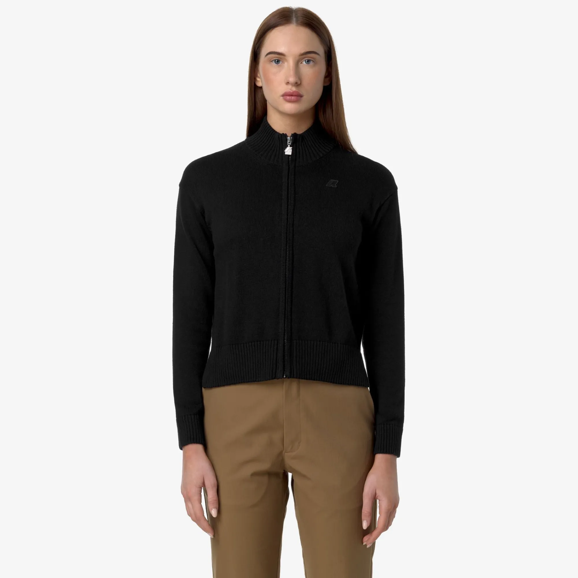 New K-Way BETINNE COTTON CASHMERE Blackpure