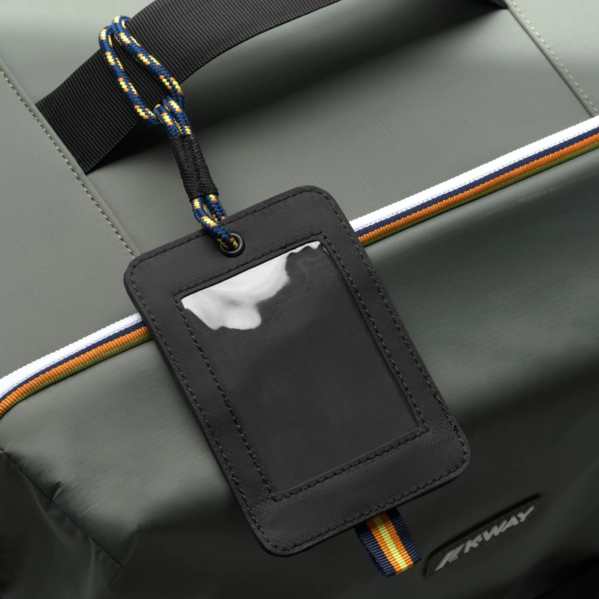 New K-Way BLOSSAC M Greenblackish-blackpure