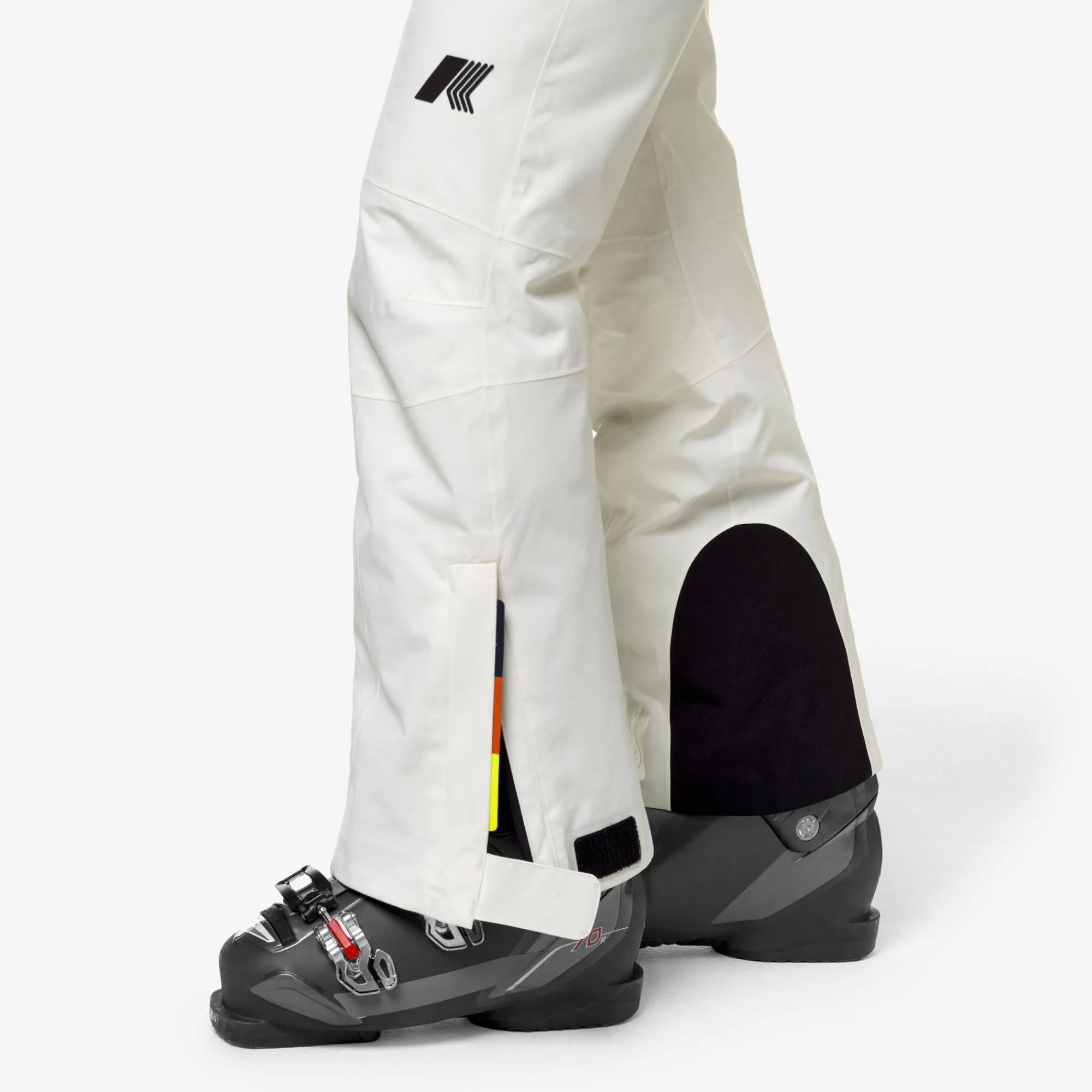 Hot K-Way BONNEVAL MICRO TWILL 2 LAYERS Whitegardenia