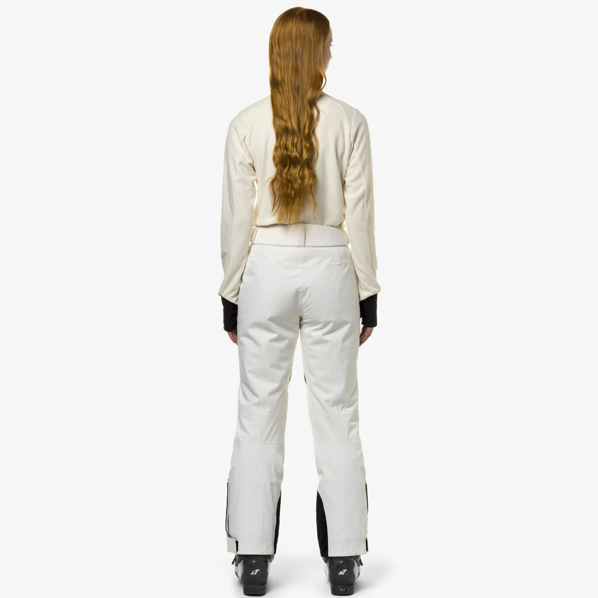 Hot K-Way BONNEVAL MICRO TWILL 2 LAYERS Whitegardenia