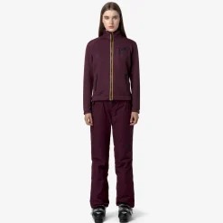 Hot K-Way BONNEVAL MICROTWILL 2L Violetdkpurple
