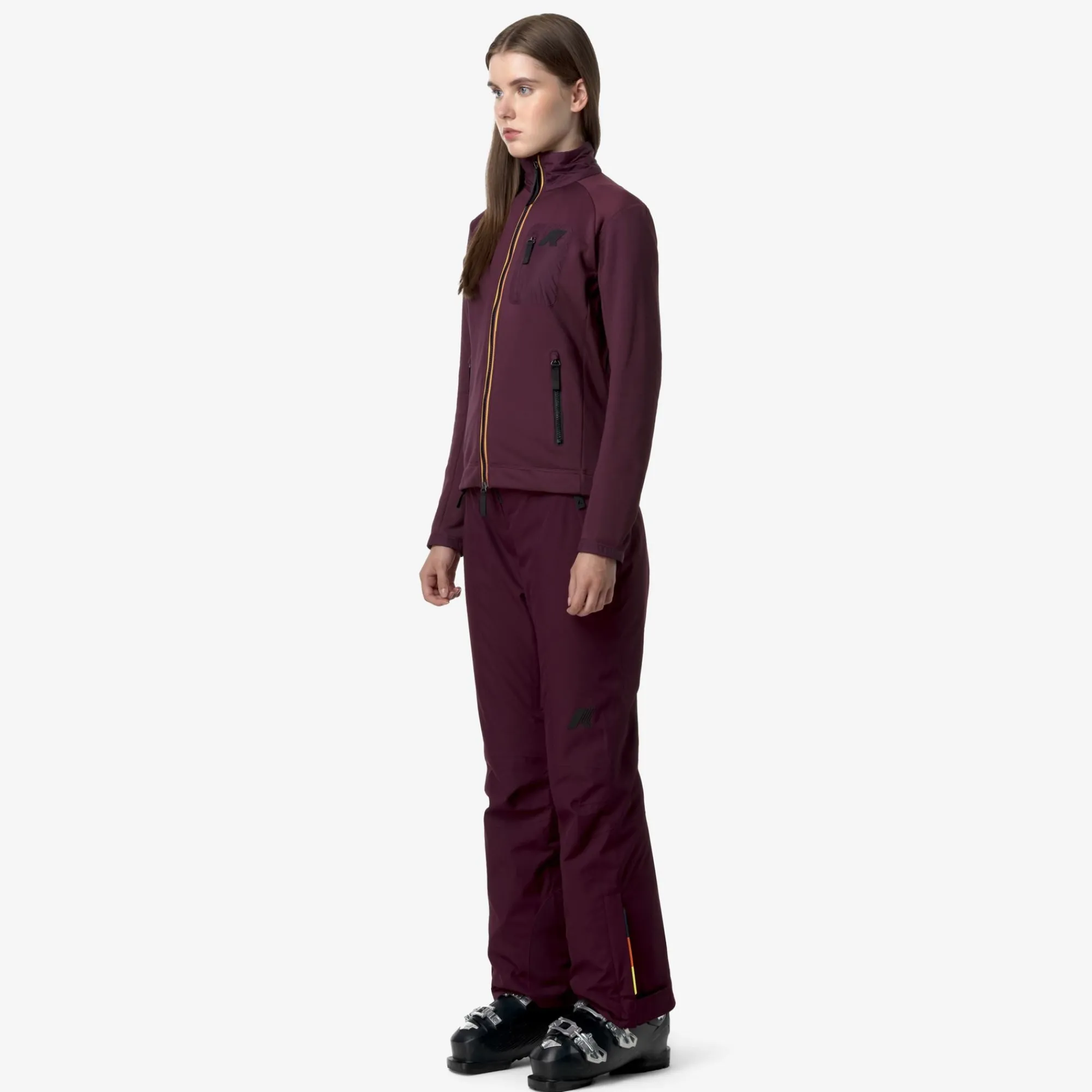 Hot K-Way BONNEVAL MICROTWILL 2L Violetdkpurple