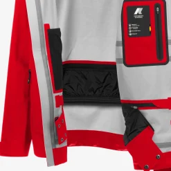 Hot K-Way BOZEL 3 LAYERS Red