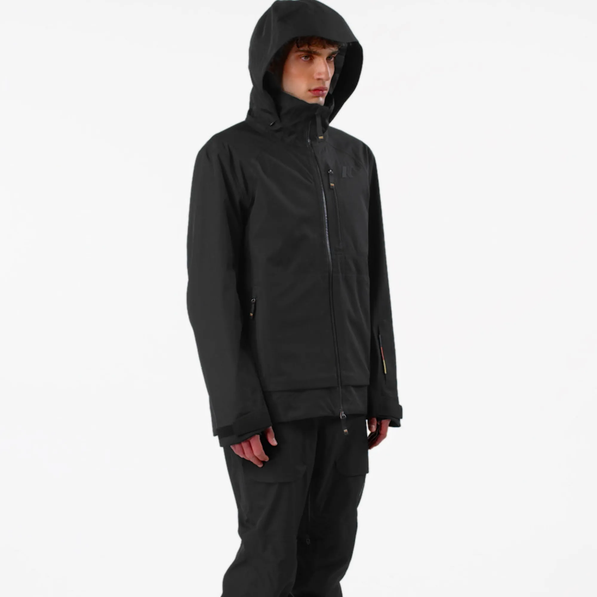 New K-Way BOZEL 3 LAYERS Blackpure