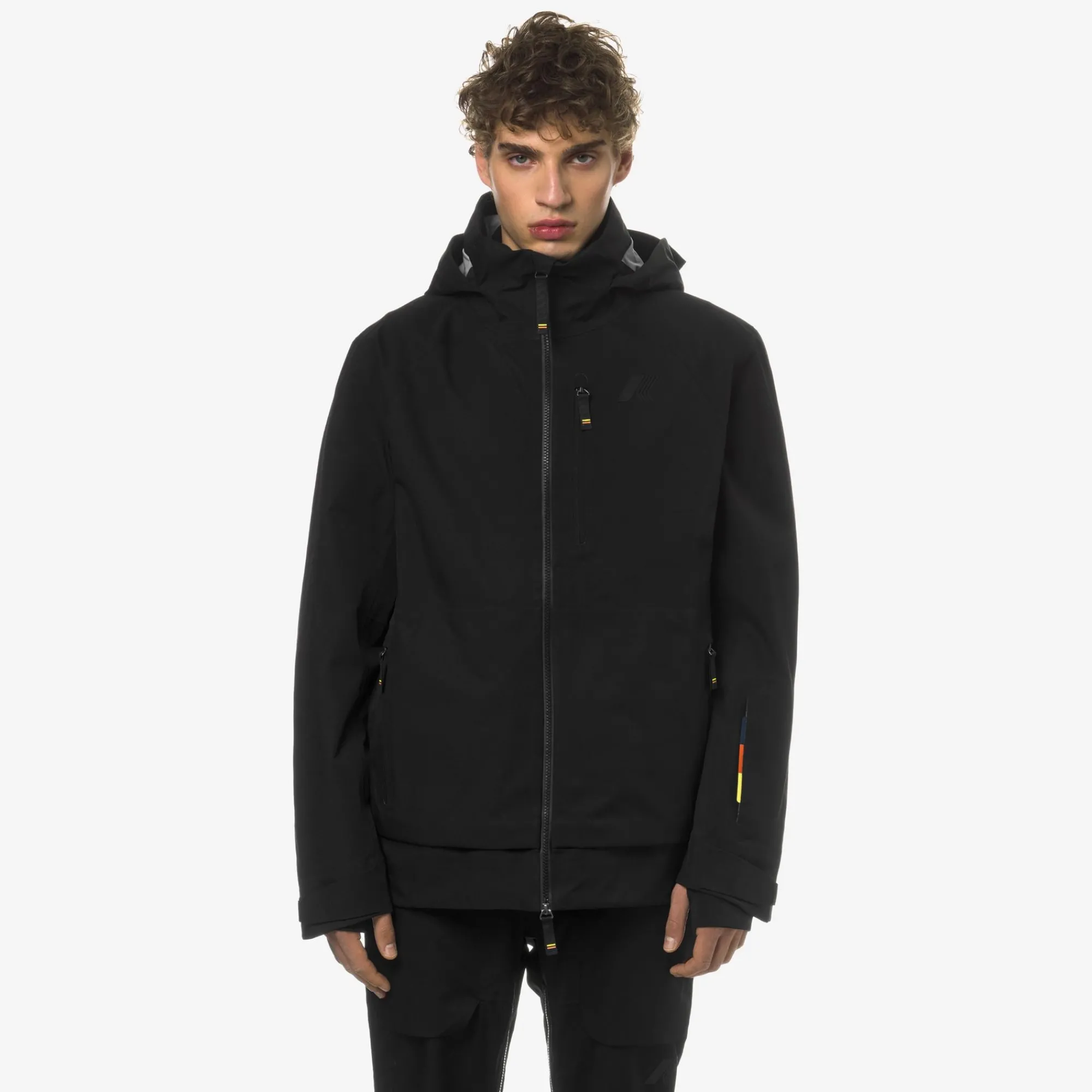 New K-Way BOZEL 3 LAYERS Blackpure