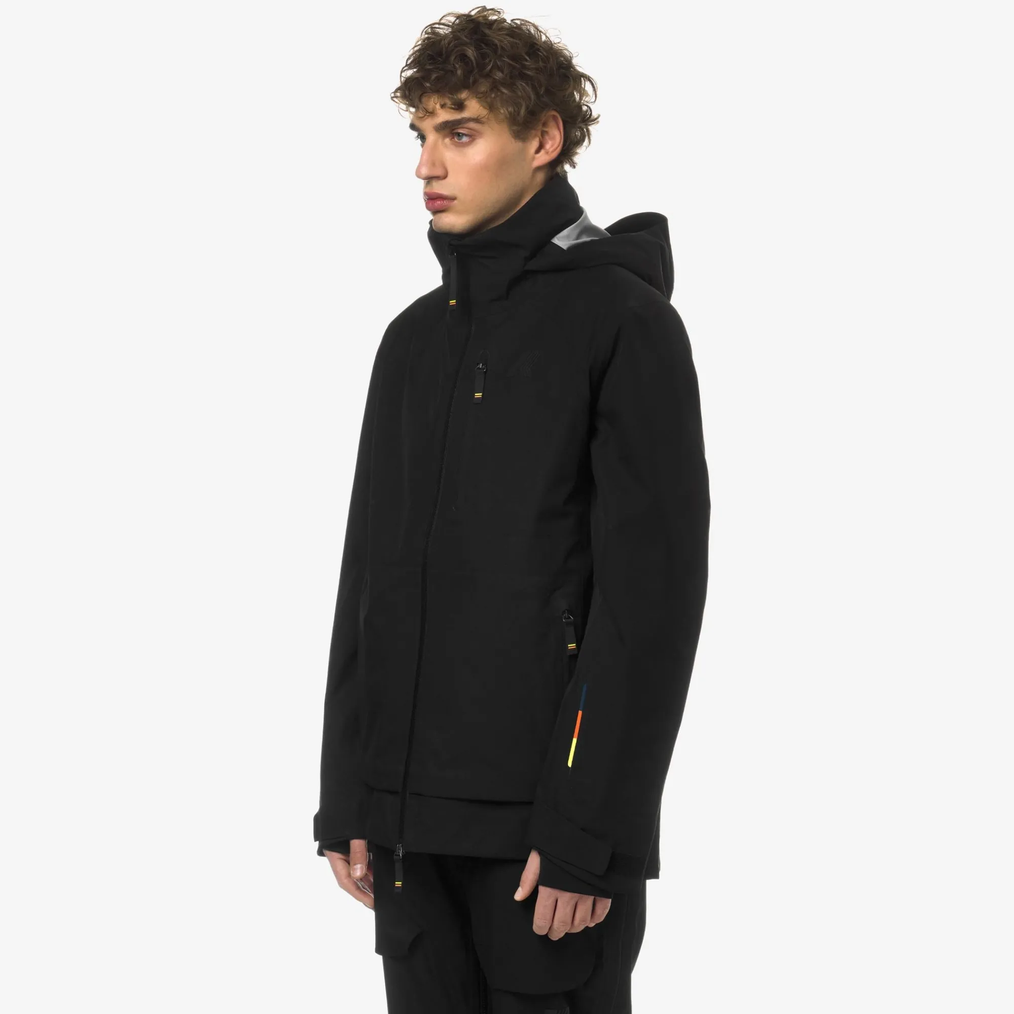 New K-Way BOZEL 3 LAYERS Blackpure