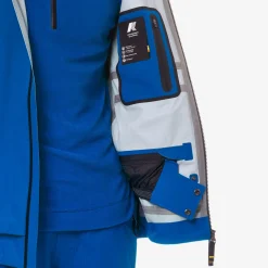 Sale K-Way BOZEL 3 LAYERS Blueroyalmarine