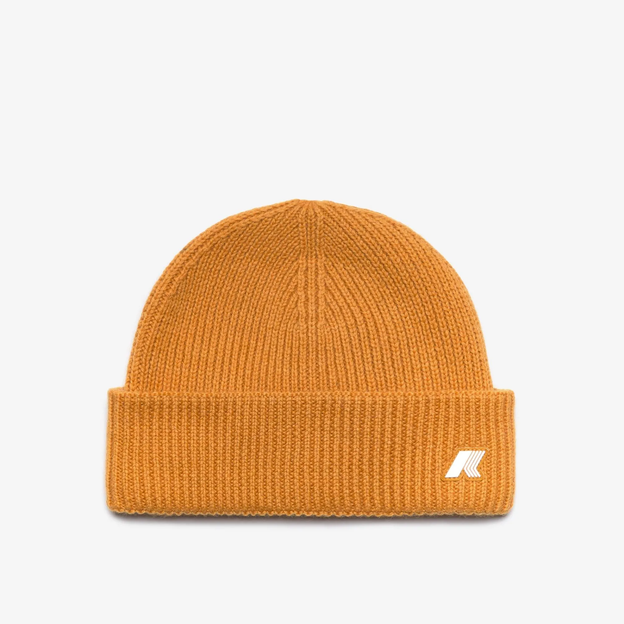 New K-Way BRICE CARDIGAN STITCH WOOL Yellowincamelange