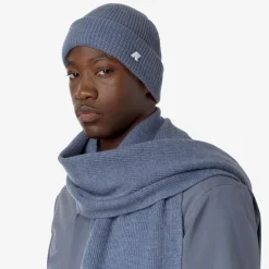 Discount K-Way BRICE CARDIGAN STITCH WOOL Greyblueaviomelange