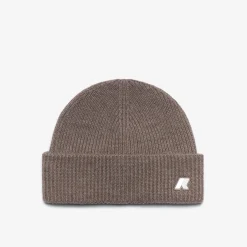 New K-Way BRICE CARDIGAN STITCH WOOL Beigetaupemelange