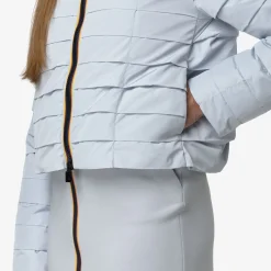 Discount K-Way BRIEN PLEATS THERMO HEAVY Greylilla