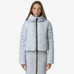 Discount K-Way BRIEN PLEATS THERMO HEAVY Greylilla