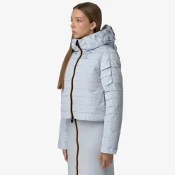 Discount K-Way BRIEN PLEATS THERMO HEAVY Greylilla