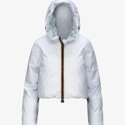 Clearance K-Way BRIEN VELVET THERMO REVERSIBLE Greylilla