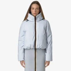 Clearance K-Way BRIEN VELVET THERMO REVERSIBLE Greylilla