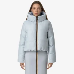 Clearance K-Way BRIEN VELVET THERMO REVERSIBLE Greylilla