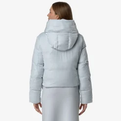 Clearance K-Way BRIEN VELVET THERMO REVERSIBLE Greylilla