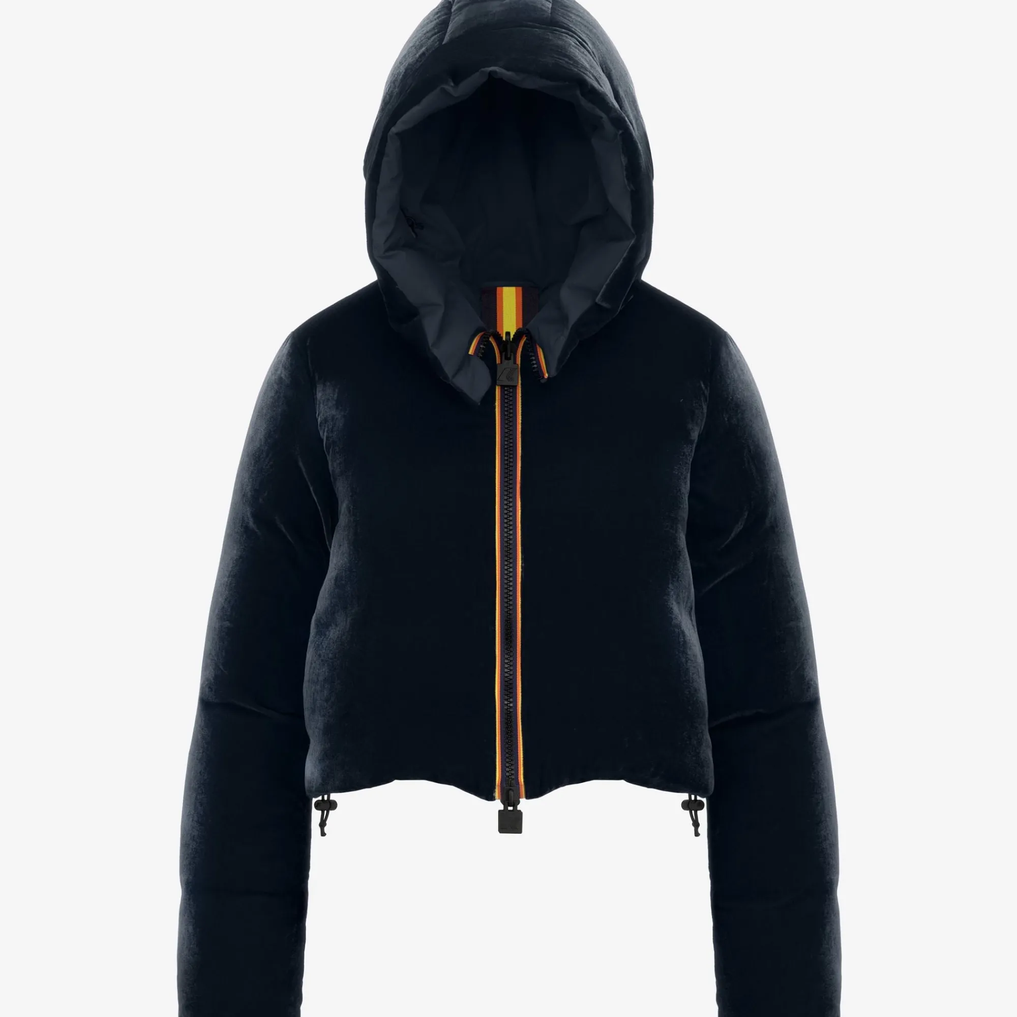 Hot K-Way BRIEN VELVET THERMO REVERSIBLE Blackash