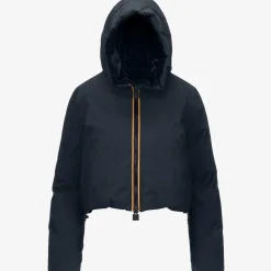 Hot K-Way BRIEN VELVET THERMO REVERSIBLE Blackash