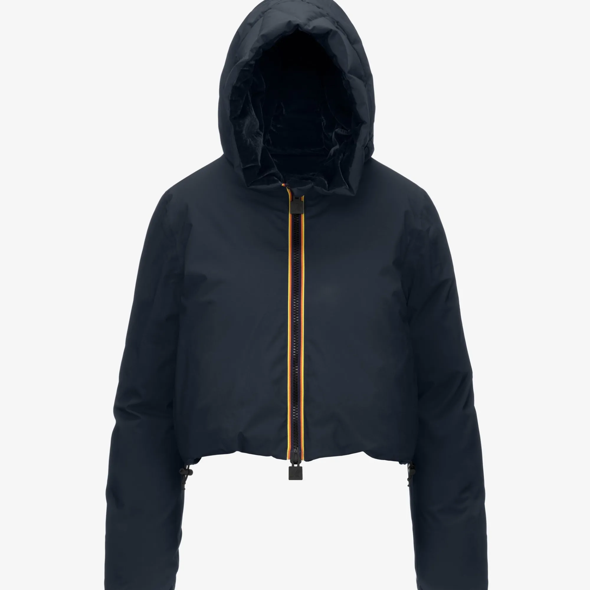 Hot K-Way BRIEN VELVET THERMO REVERSIBLE Blackash