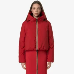 Clearance K-Way BRIEN VELVET THERMO REVERSIBLE Redemboldened