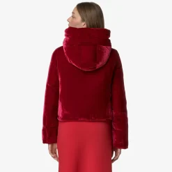 Clearance K-Way BRIEN VELVET THERMO REVERSIBLE Redemboldened