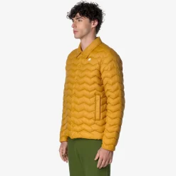 Hot K-Way BRUNO QUILTED WARM Yellowinca