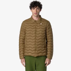 K-Way BRUNO QUILTED WARM Browncorda