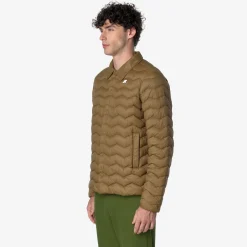 K-Way BRUNO QUILTED WARM Browncorda