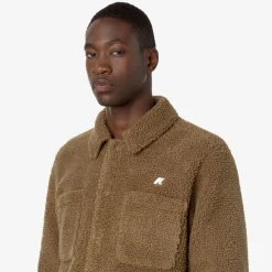 Clearance K-Way CAMERON SHERPA POLAR Brownc-brownc