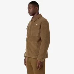 Clearance K-Way CAMERON SHERPA POLAR Brownc-brownc