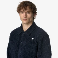 Hot K-Way CAMERON SHERPA POLAR Bluedepth-bluedepth