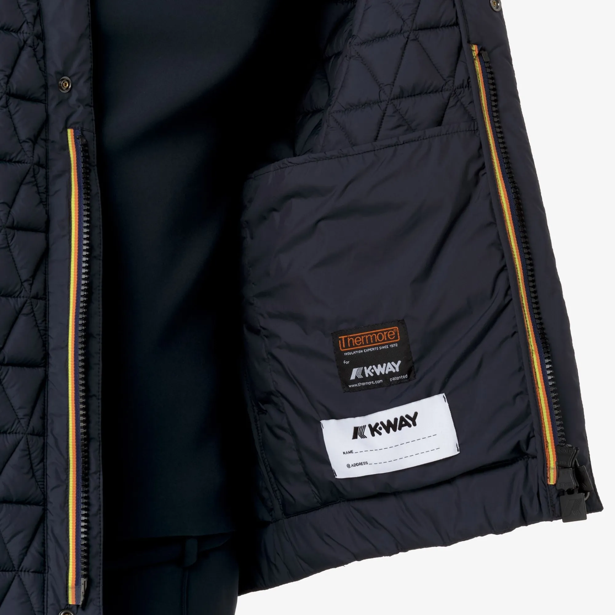 K-Way CARDY TECH THERMO LIGHT Blackash