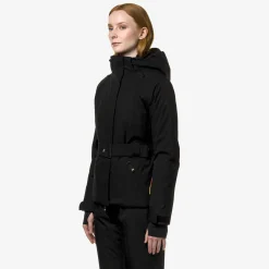 New K-Way CHEVRIL MICRO TWILL 2 LAYERS Blackpure